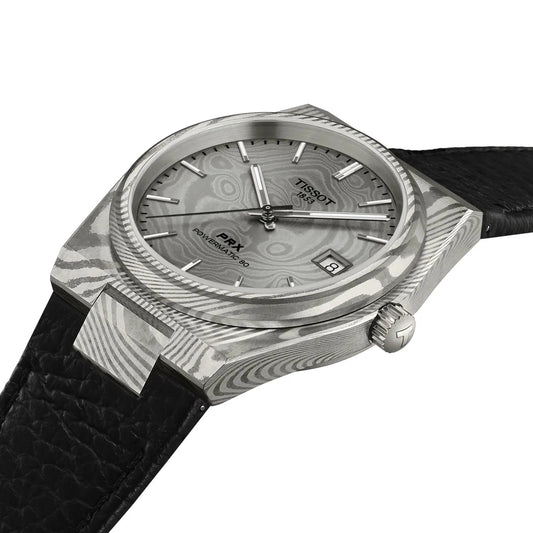 TISSOT PRX DAMASCUS STEEL T1378079608100