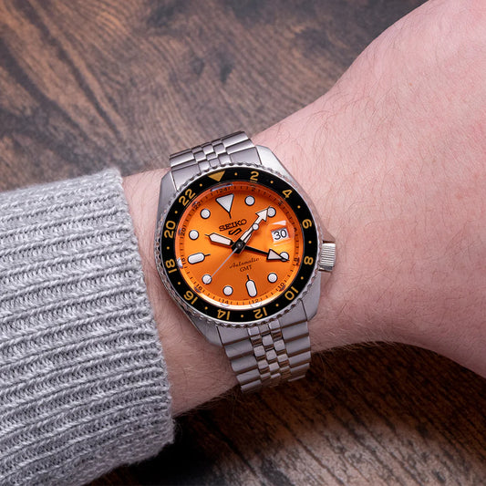SEIKO 5 SPORT SSK005K1 GMT MIKAN ORANGE
