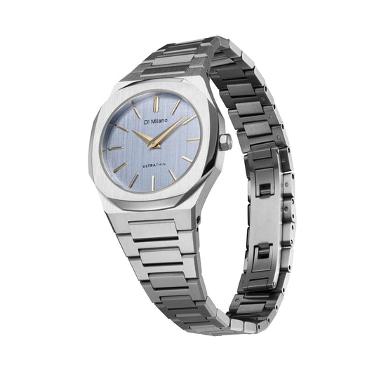 D1 MILANO LADIES ULTRA THIN D1-UTBL37 INDIGO LOOM