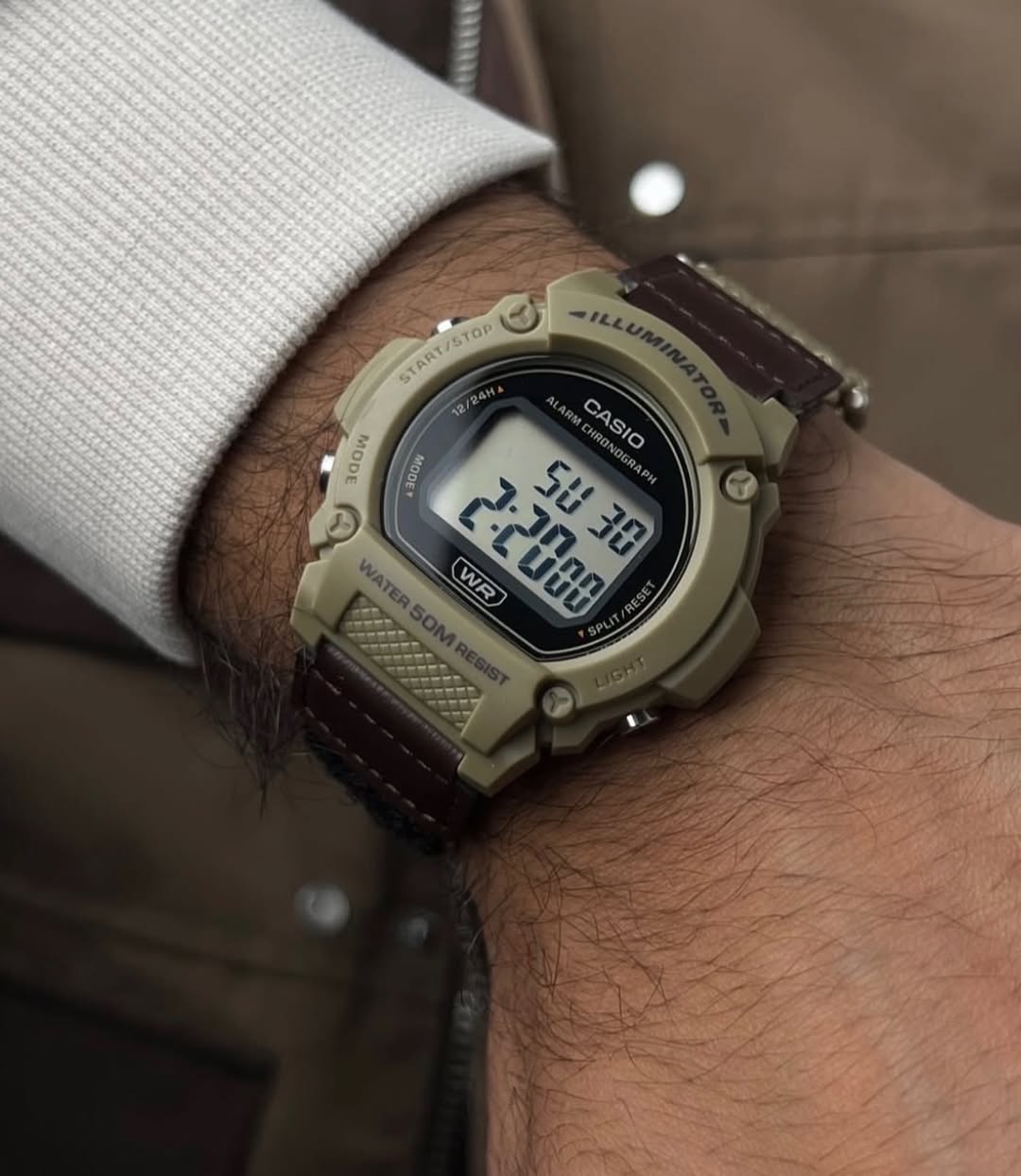 CASIO W-219HB-5AVDF