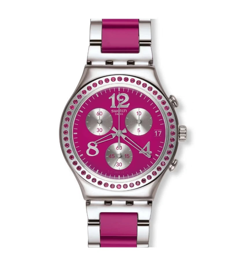 SWATCH YCS555G SECRET THOUGHT RASPBERRY