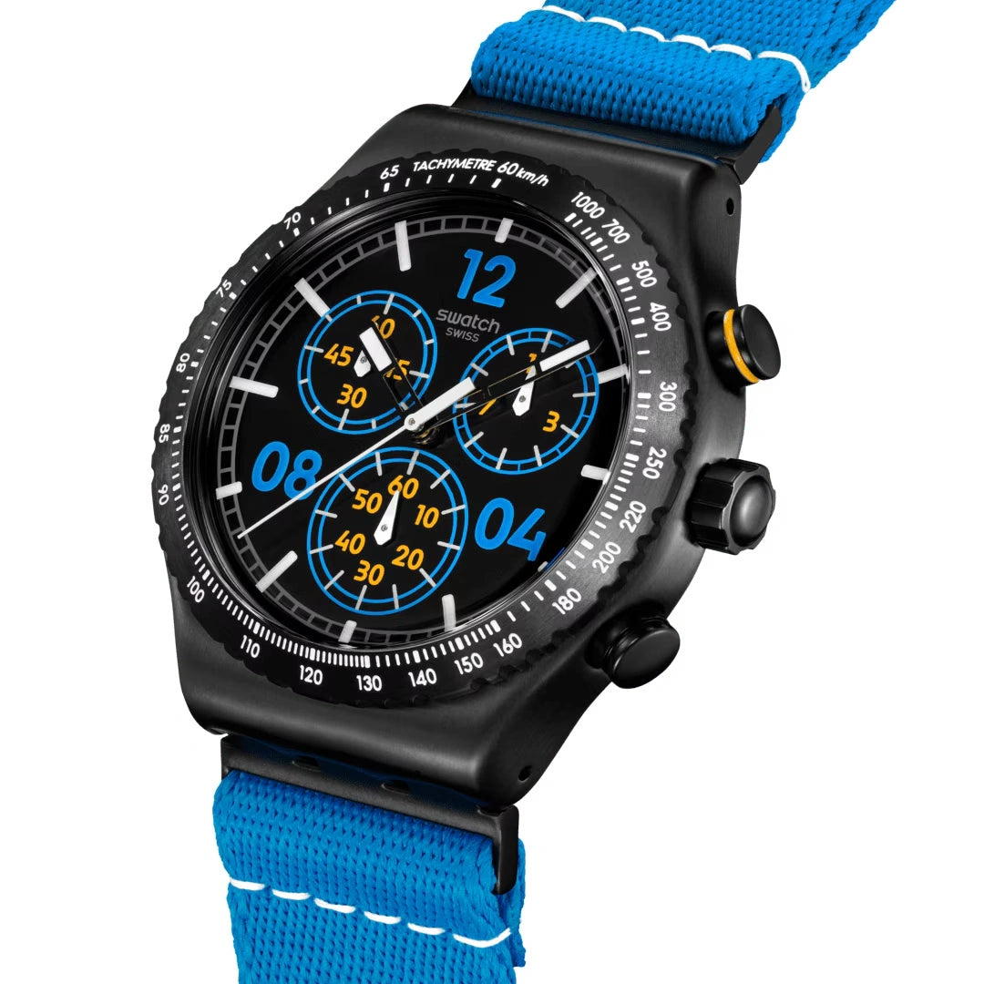 SWATCH YVB100 MOMENTS IN BLUE