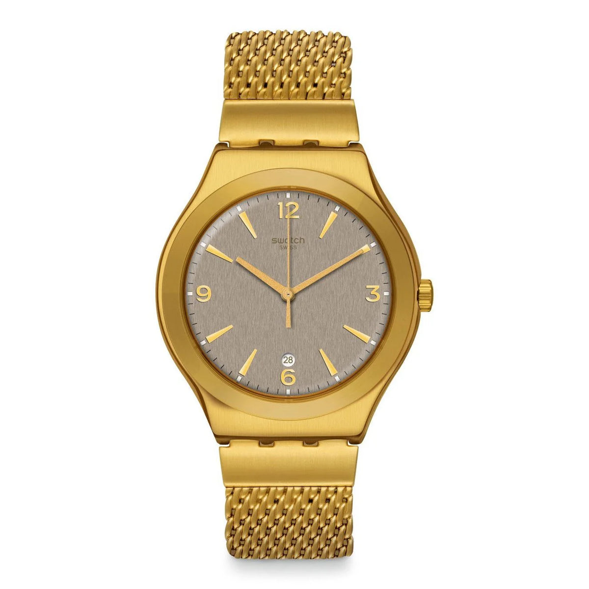 SWATCH YWG409M MESH O'HONEY