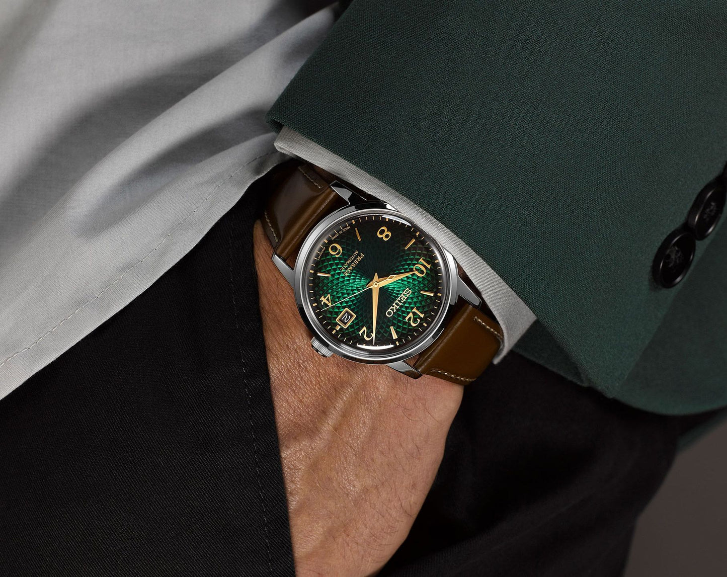 SEIKO PRESAGE SRPE45J1 MEN'S WATCH