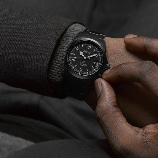 SEIKO PROSPEX SPB337J1 "NIGHT ALPINIST" BLACK SERIES "LIMITED EDITION"
