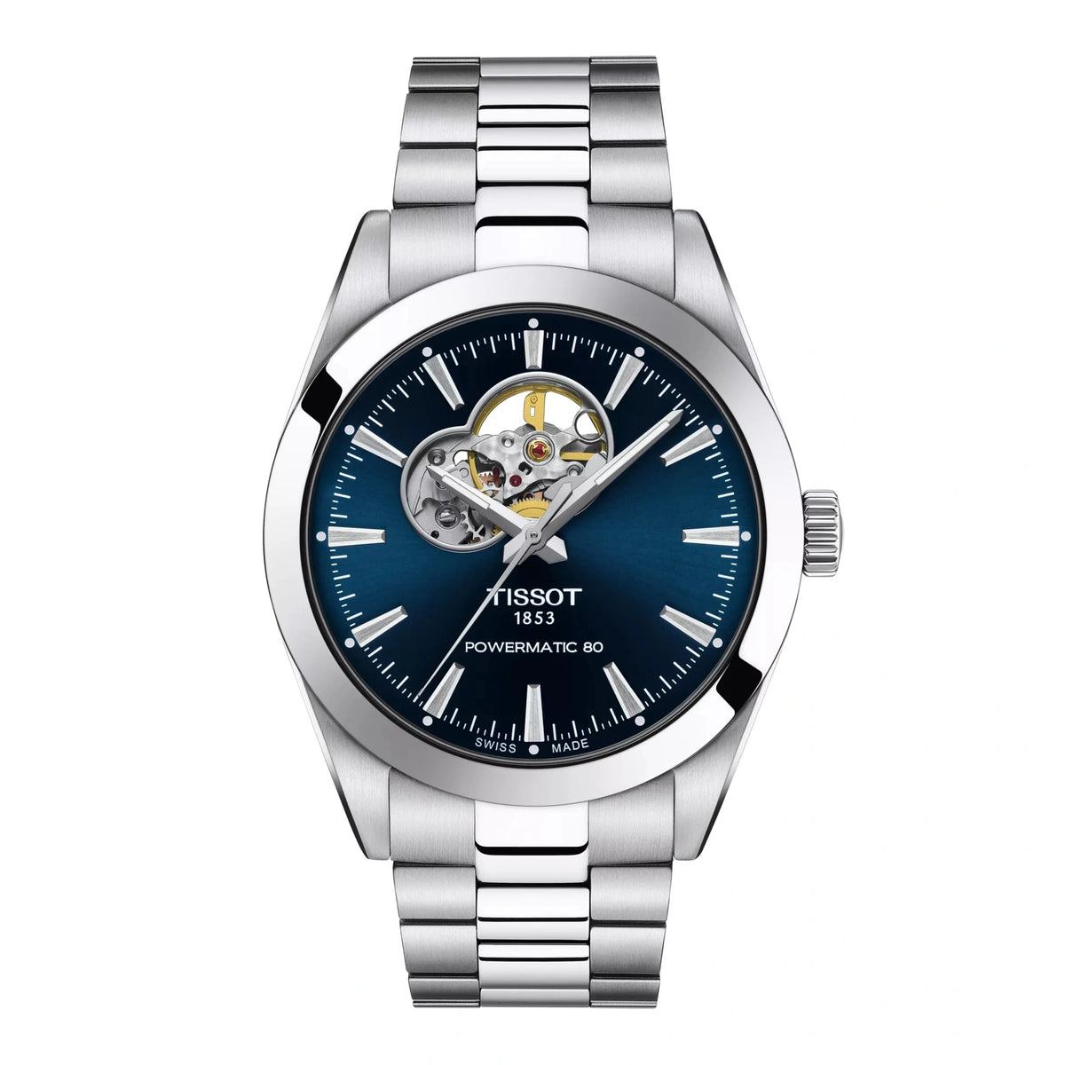 TISSOT GENTLEMAN OPEN HEART T1274071104101