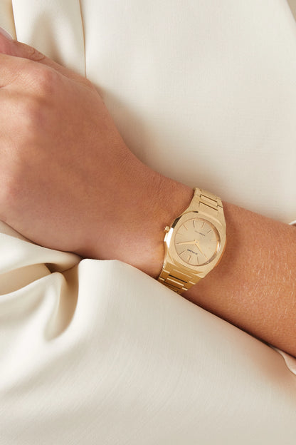 D1 MILANO LADIES ULTRA THIN D1-UTBL31 ZEPHYR GOLD