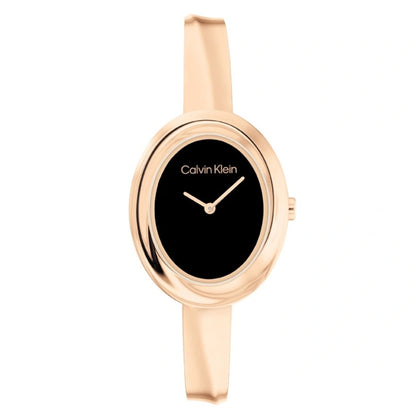 CALVIN KLEIN 25100057 TWISTED BEZEL WOMEN'S WATCH