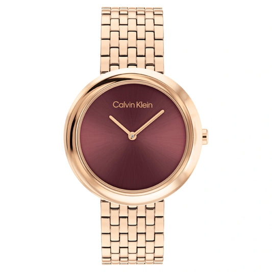 CALVIN KLEIN 25100067 TWISTED BEZEL WOMEN'S WATCH