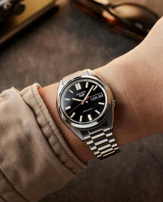 SEIKO 5 SPORT SRPK89K1 SNXS DEEP BLACK WASH