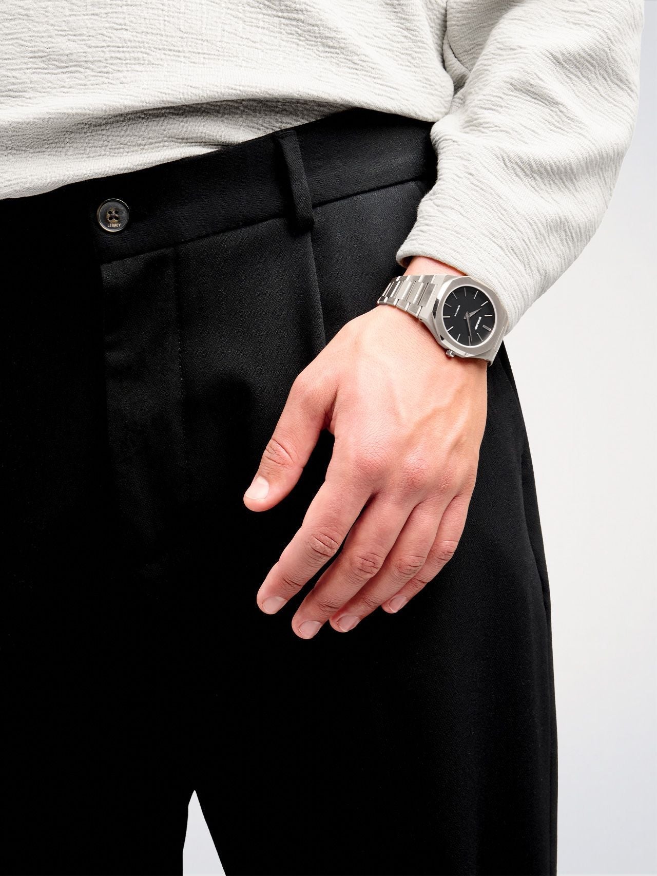 D1 MILANO ULTRA THIN D1-UTBJ40 RE_SILVER