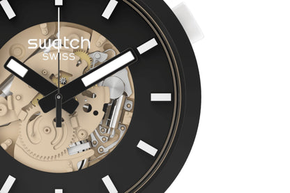 SWATCH SB03C100 TIME FOR TAUPE