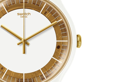 SWATCH SUOW158 SILIWHITE