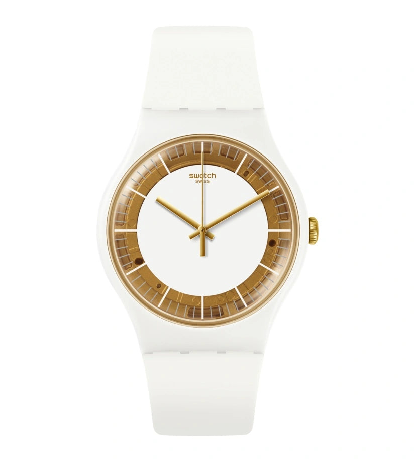 SWATCH SUOW158 SILIWHITE