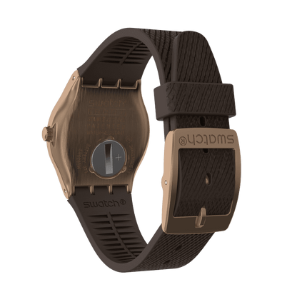 SWATCH YLG701 BROWNEE – Khater Watches - Main Image