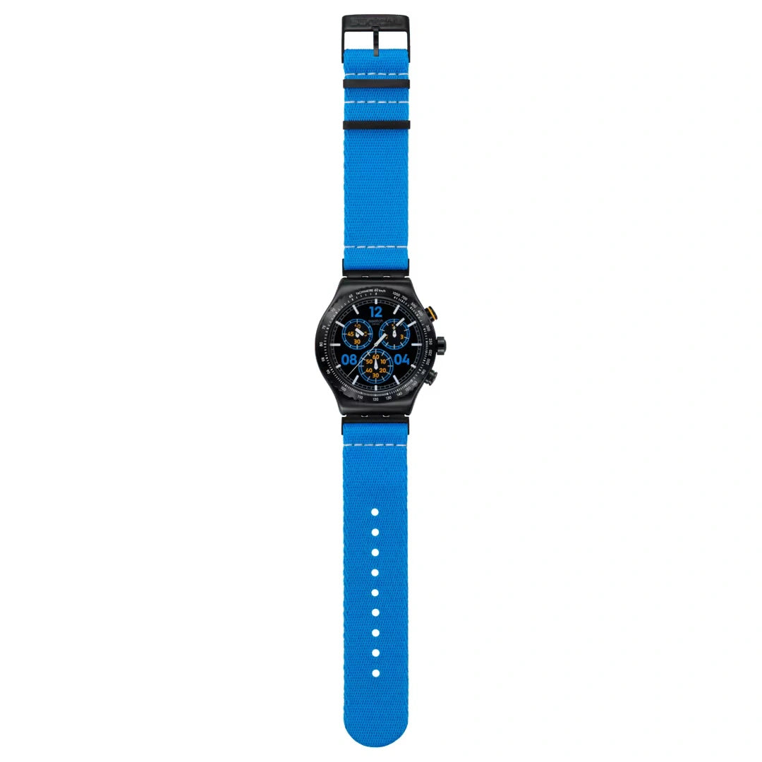 SWATCH YVB100 MOMENTS IN BLUE