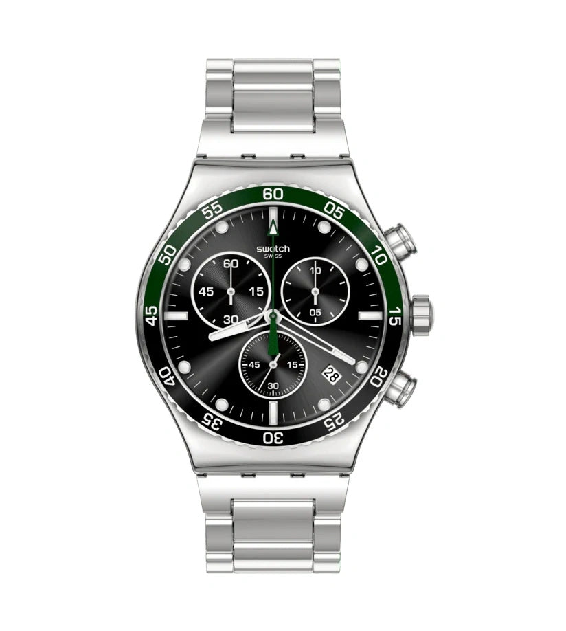 SWATCH YVS506GD DARK GREEN IRONY