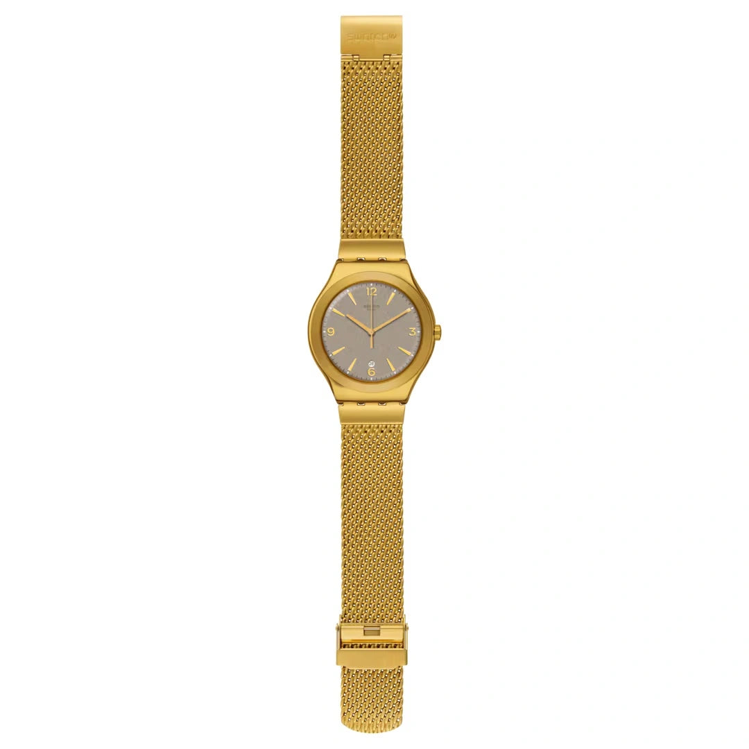 SWATCH YWG409M MESH O'HONEY