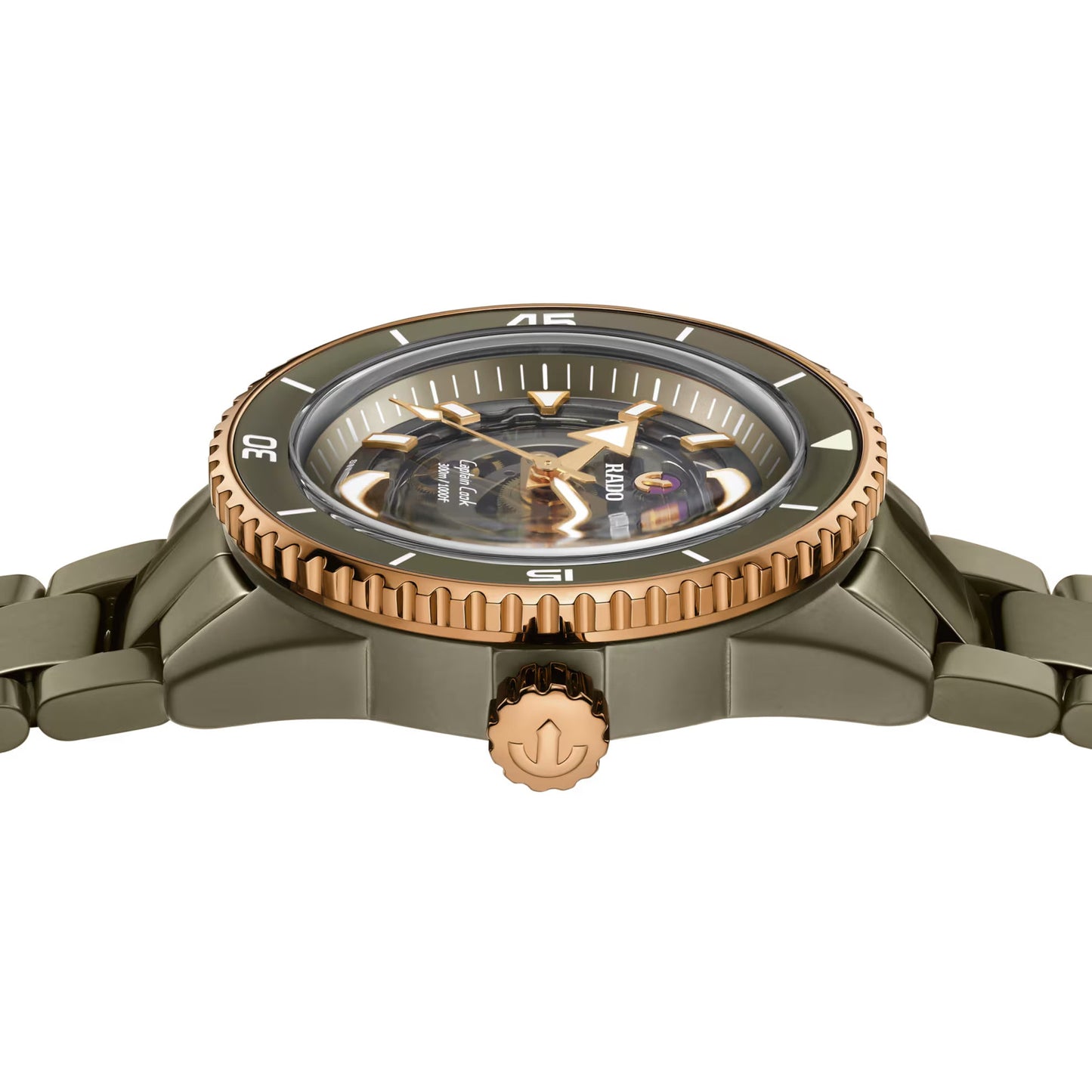 RADO R32150162 Captain Cook High-Tech Ceramic Skeleton