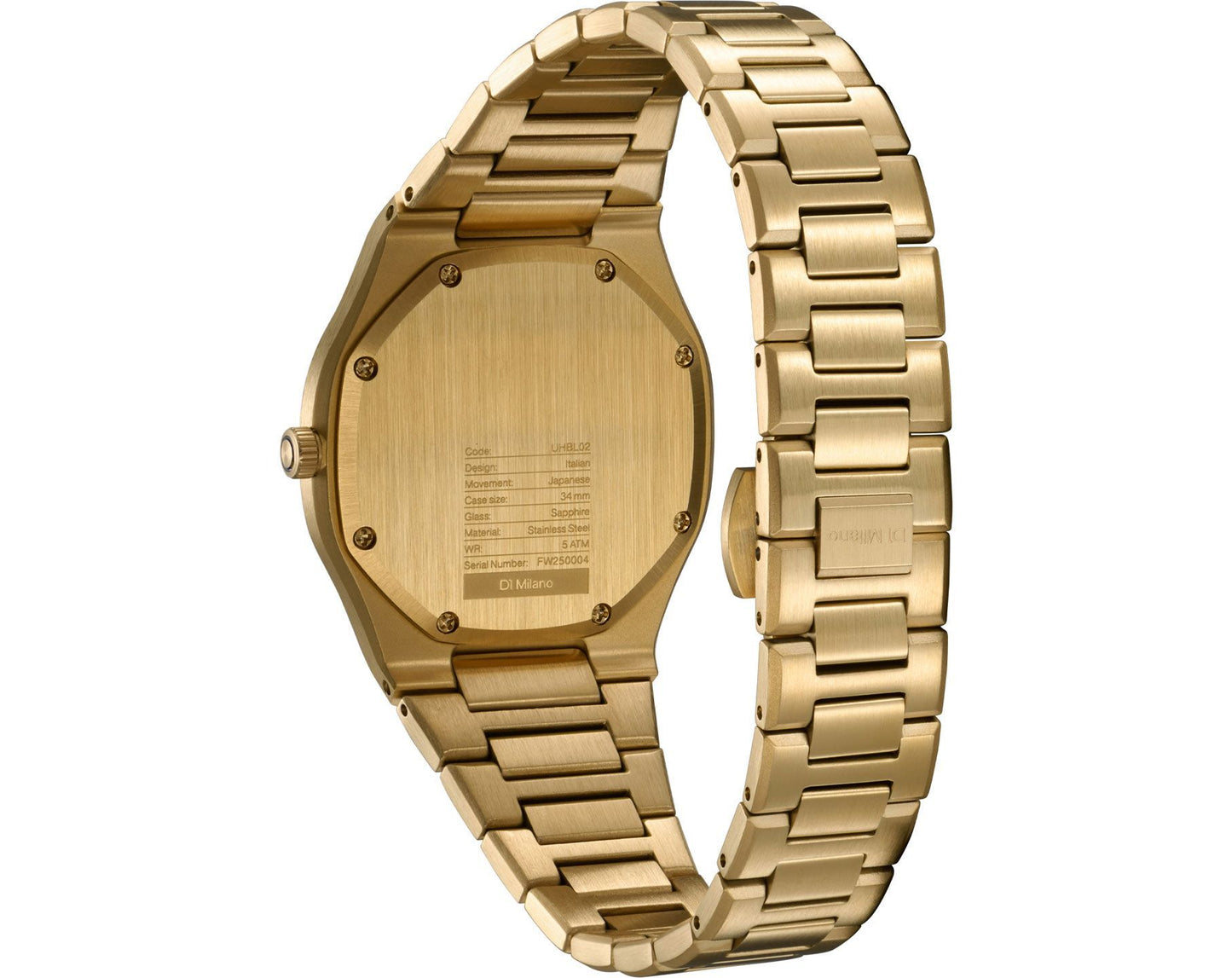D1 MILANO LADIES D1-UHBL02 GOLD MELLOW
