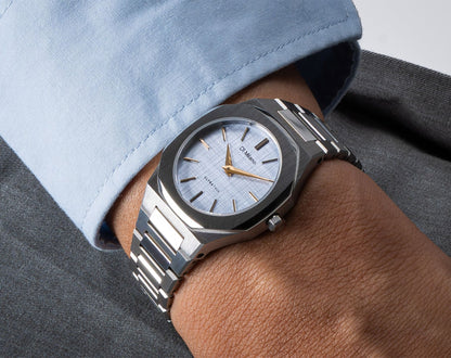 D1 MILANO LADIES ULTRA THIN D1-UTBL37 INDIGO LOOM