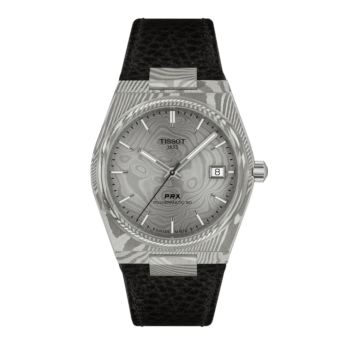 TISSOT PRX DAMASCUS STEEL T1378079608100