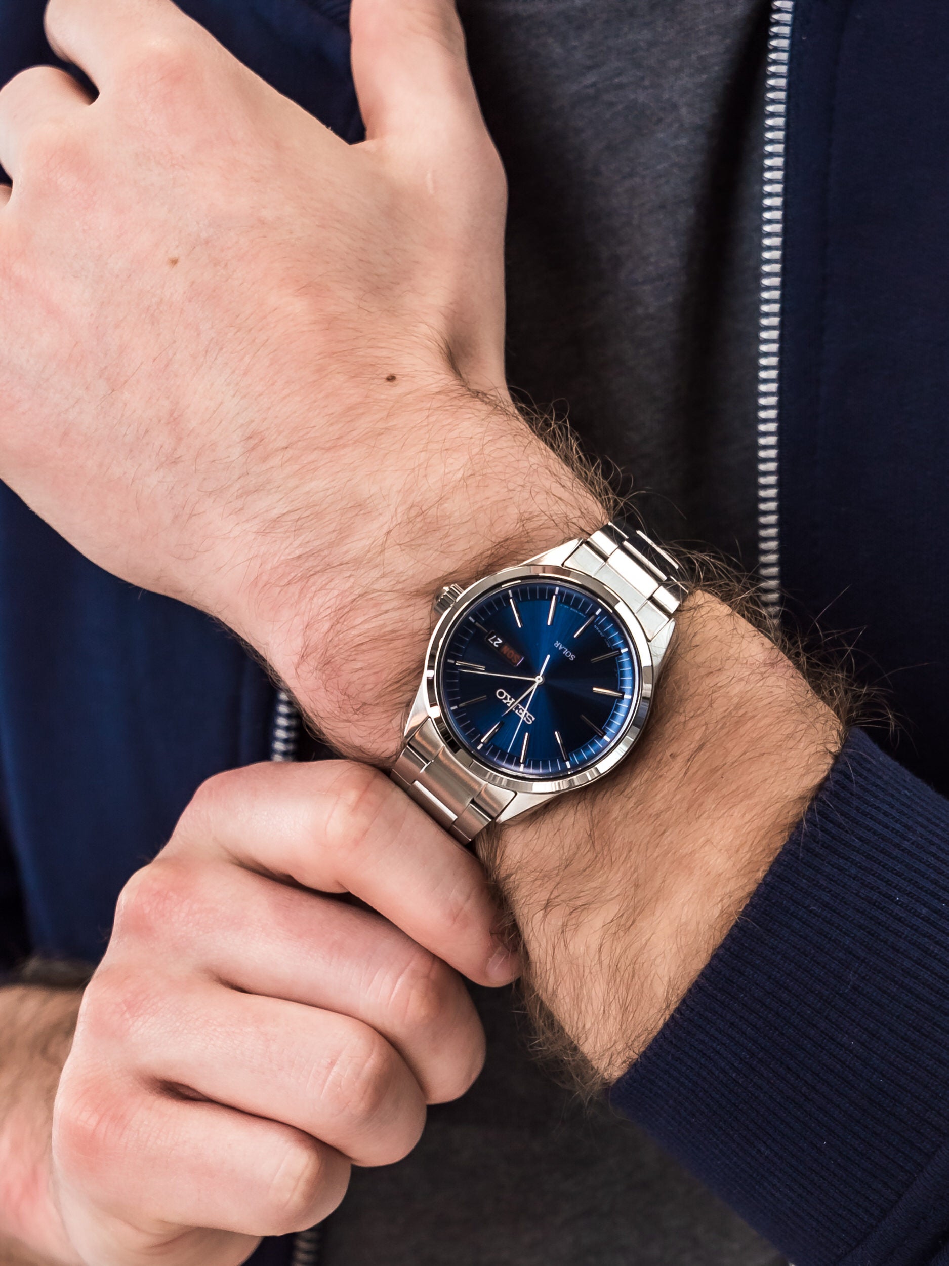 Wrist Seiko Sne 525 Seiko Sne Solar Outlet