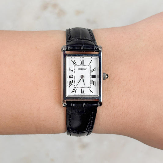 SEIKO SWR107P1 CLASSIC TANK LADIES