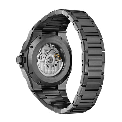 D1 MILANO D1-SKBJ11 SKELETON GUN METAL