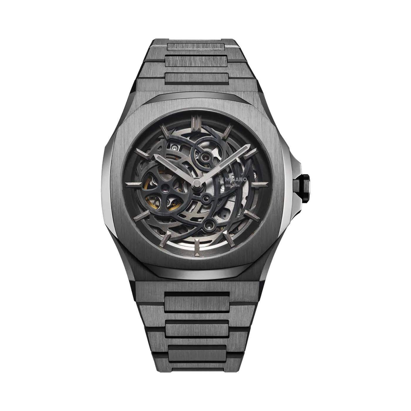 D1 MILANO D1-SKBJ11 SKELETON GUN METAL
